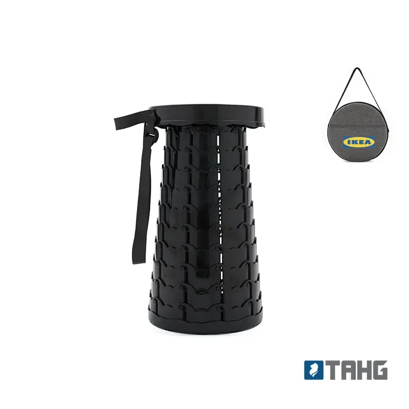 Banco Twist personalizado, color negro