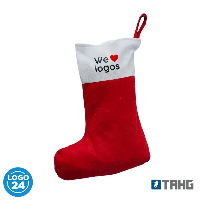 Bota de Navidad personalizado con tu logo