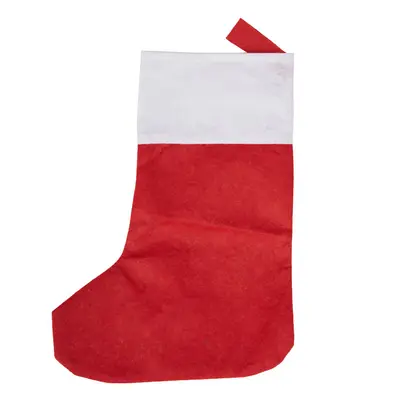 Bota de Navidad personalizado, color rojo