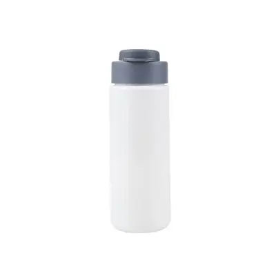 Botella Flake personalizado, color blanco