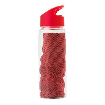 Botella Nereus personalizado, color rojo