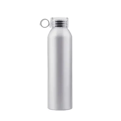 Botella Ring personalizado, color gris plata