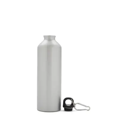 Botella Sport Aluminum personalizado, color gris claro