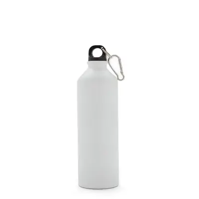 Botella Sport Aluminum personalizado, color blanco