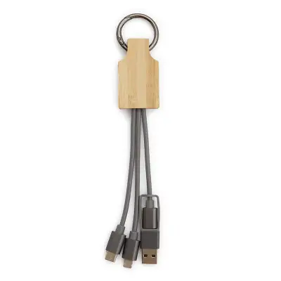 Cable 3 en 1 Ryze personalizado con tu logo