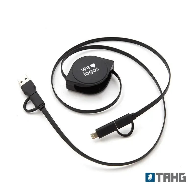 Cable 4 en 1 Snail personalizado con tu logo