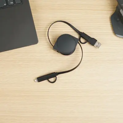 Cable 4 en 1 Snail personalizado con tu logo