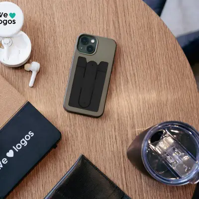 Card Holder Stop personalizado, color negro