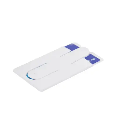 Card Holder Stop personalizado, color blanco