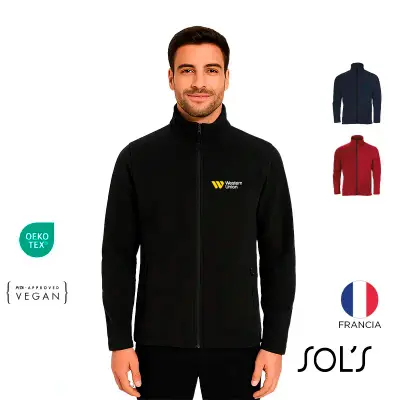 Chaqueta Softshell Race Hombre personalizado con tu logo