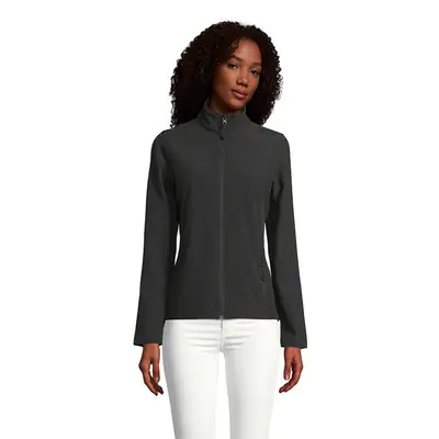 Chaqueta Softshell Race Mujer personalizado, color negro