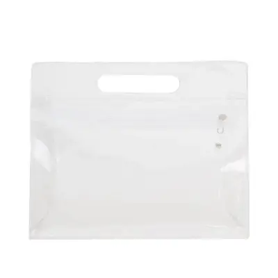 Cristal Pouch personalizado, color blanco
