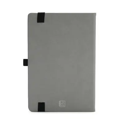 Cuaderno Colourblock personalizado, color gris