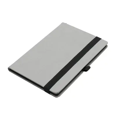 Cuaderno Colourblock personalizado, color gris