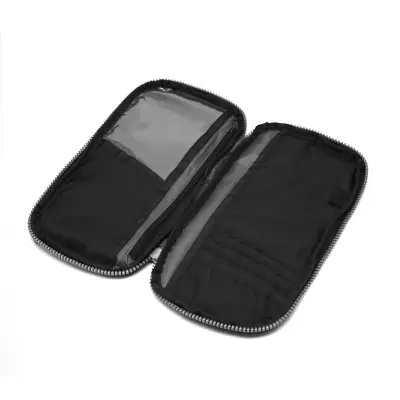 FT Passport Holder personalizado, color negro