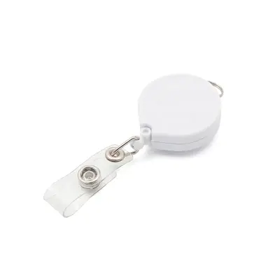 Lanyard Klasp personalizado, color blanco