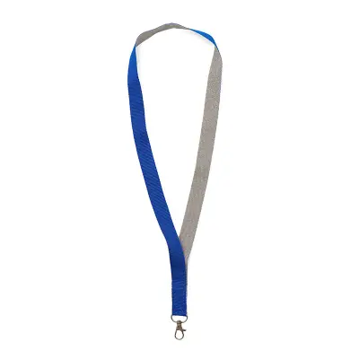Lanyard Rhapsody personalizado, color azúl marino