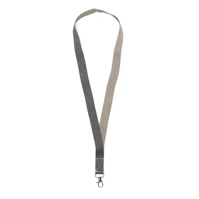 Lanyard Rhapsody personalizado, color gris