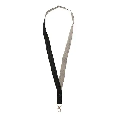 Lanyard Rhapsody personalizado, color negro