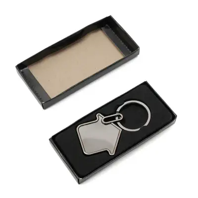 Llavero Home personalizado, color negro