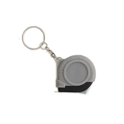 Llavero Huincha personalizado, color gris claro