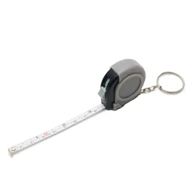 Llavero Huincha personalizado, color gris claro