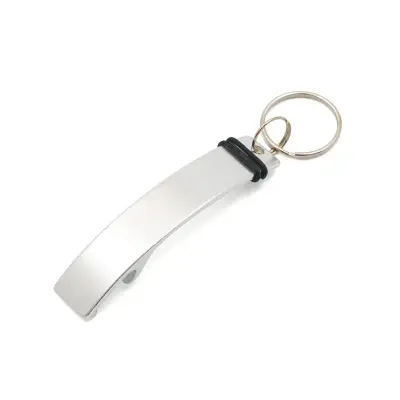 Llavero Toronto Destapador personalizado, color gris plata