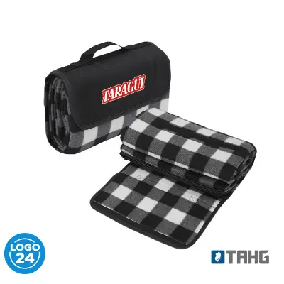 Manta Roll Up personalizado, color negro