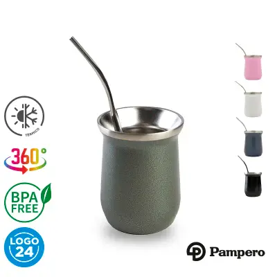 Mate Origen c/Bombilla Pampero personalizado con tu logo