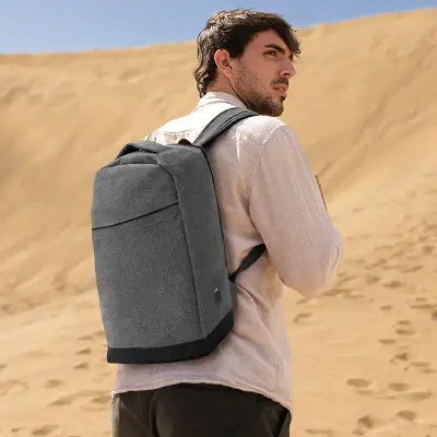 Mochila Duomo Tech personalizado, color gris claro