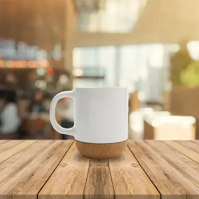 Mug Double personalizado, color blanco