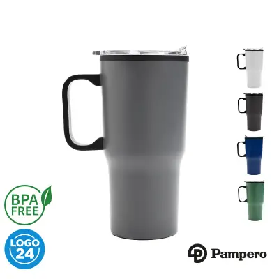 Mug Maipo Pampero personalizado, color gris claro