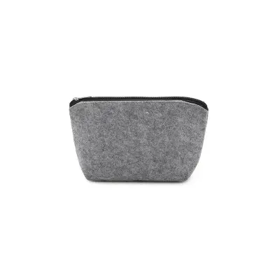 Neceser Felt personalizado, color gris claro