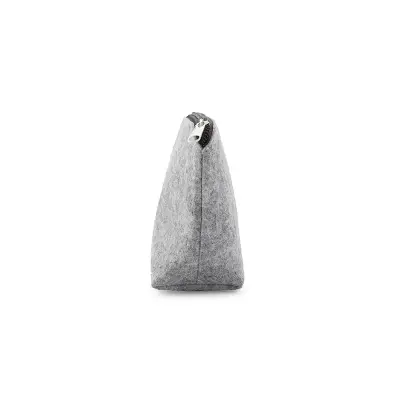 Neceser Felt personalizado, color gris claro