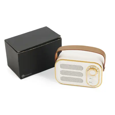 Parlante Vintage personalizado con tu logo
