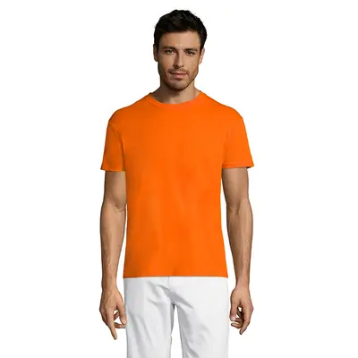 Polera regent personalizado, color naranjo
