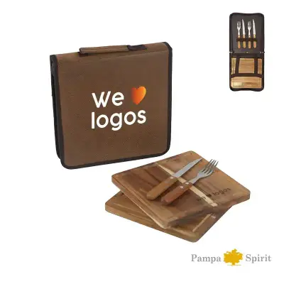 Set de Asado Criollo personalizado con tu logo