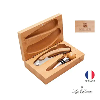 Set de Vino La Rue personalizado con tu logo
