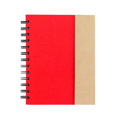 Set Memo Sticky personalizado, color rojo