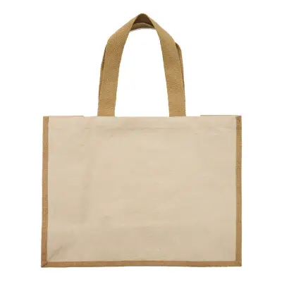 Tote Bag Cactus personalizado, color natural