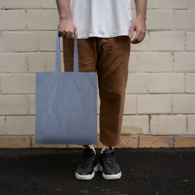 Tote Bag Tide personalizado, color azul